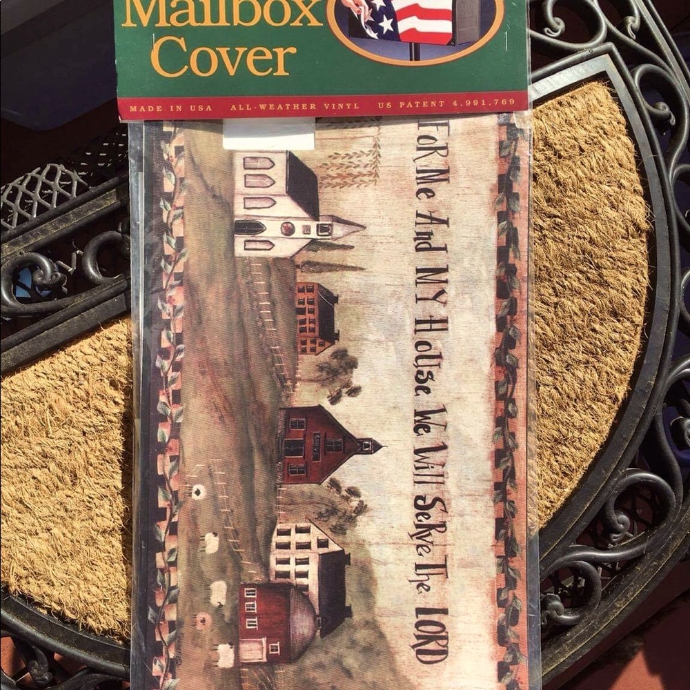 🏡 Primitive Houses Magnetic Mailbox Cover